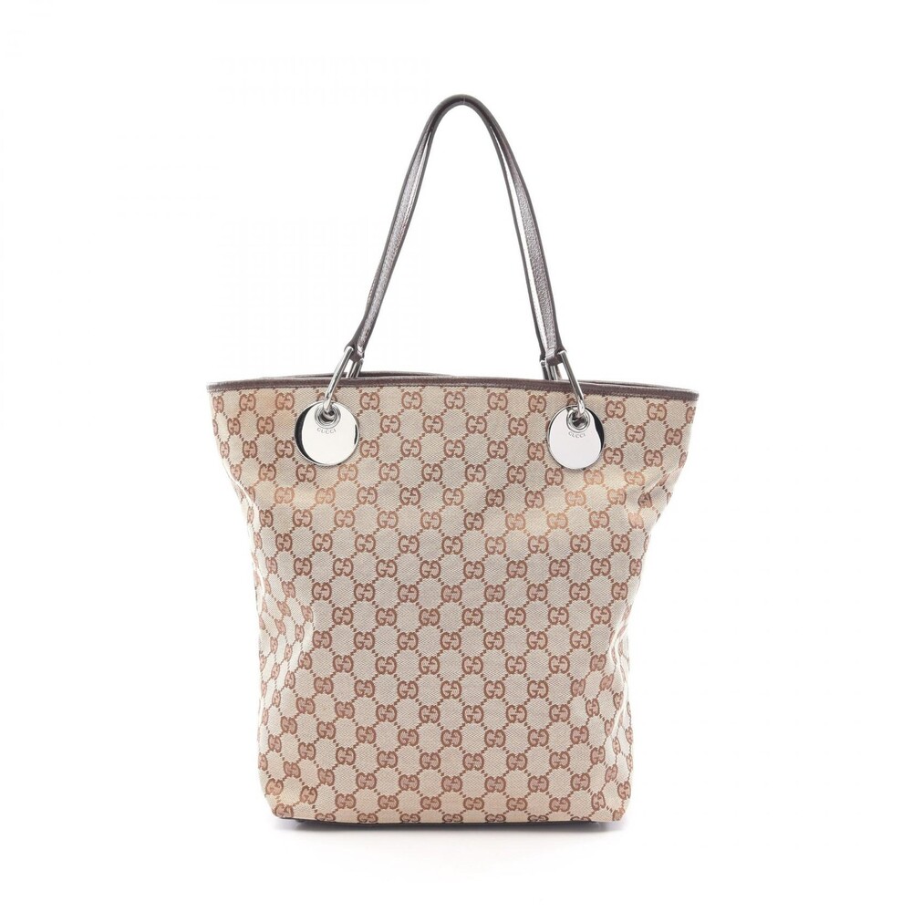 Gucci Eclipse Gg Canvas Tote Hand Bag #303543G53B